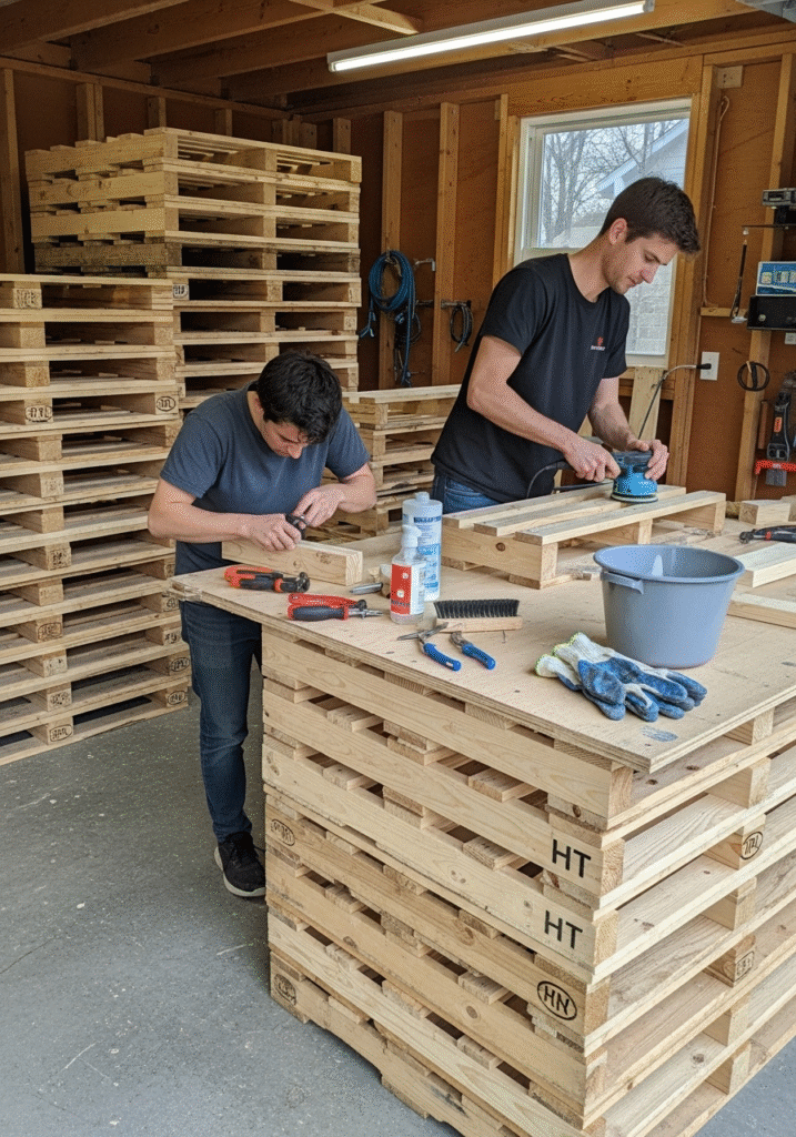 2. Finding and Preparing Pallets