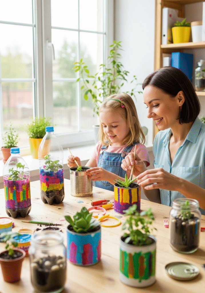 Benefits of Making DIY Plant Pots from Waste