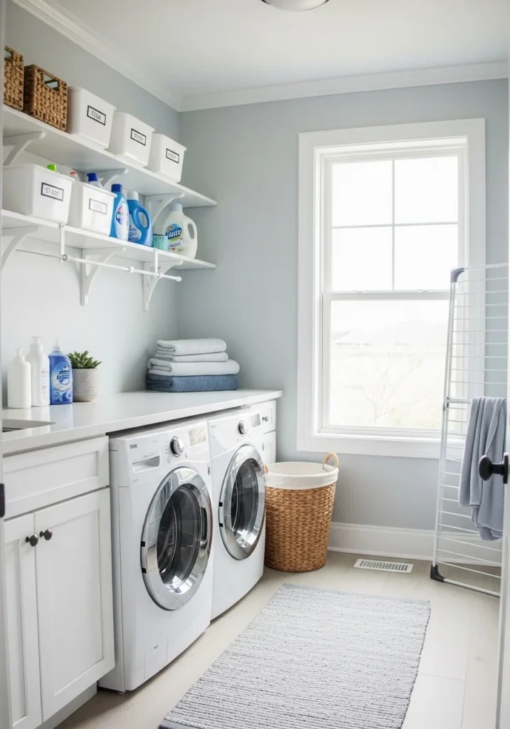 Benefits of a Well-Organized Laundry Room Benefits of a well-organized laundry room for efficient and stress-free laundry tasks