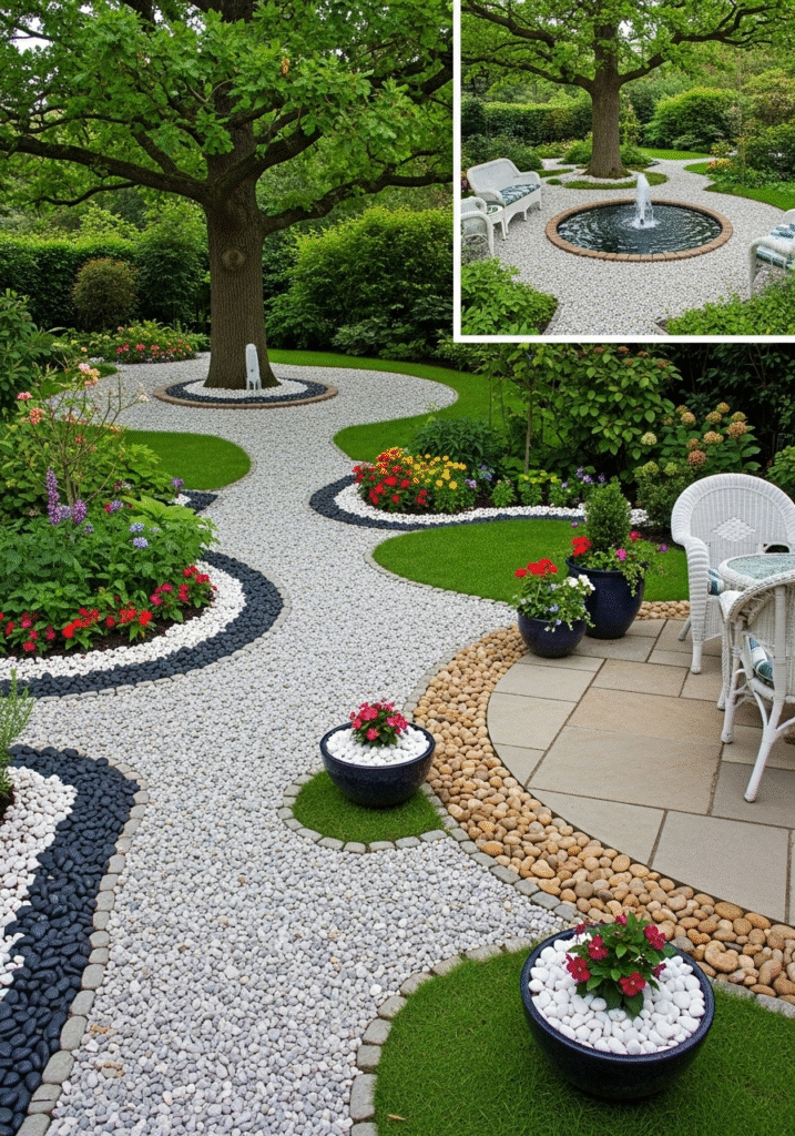Best Areas in Your Garden to Decorate with Pebbles