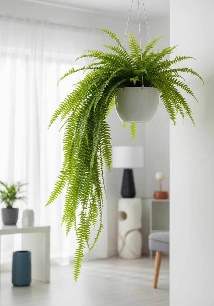 Boston Fern (Nephrolepis exaltata)