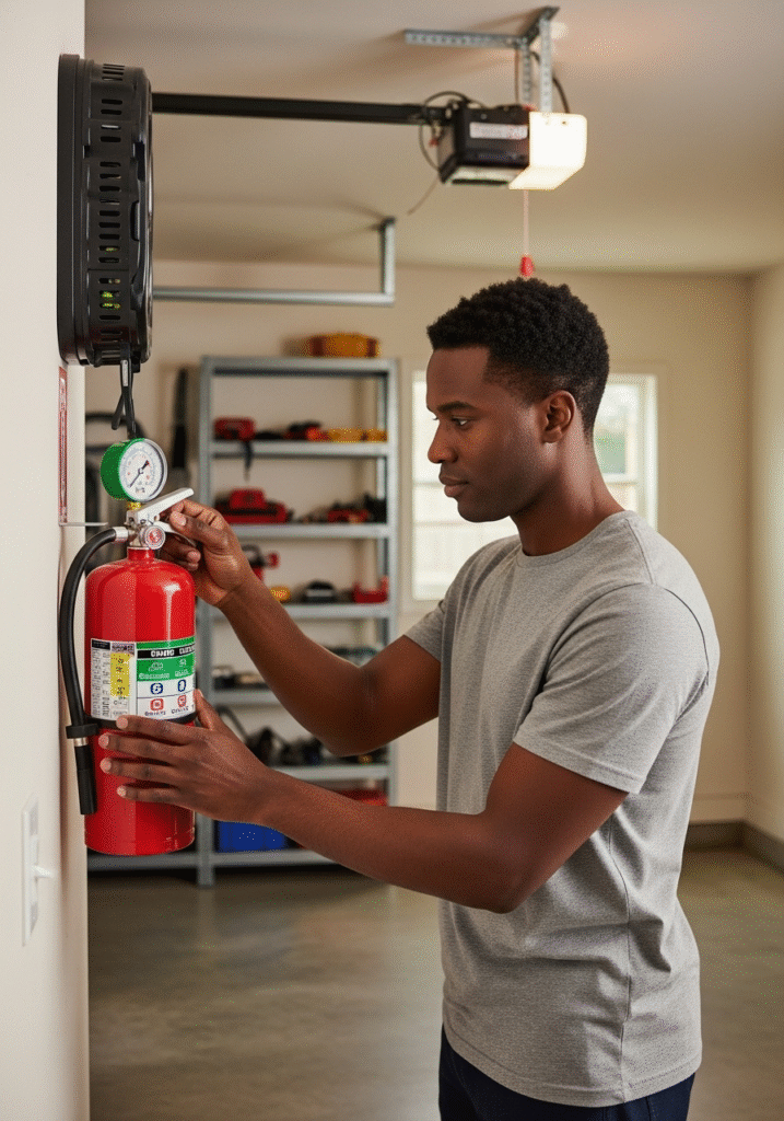 Check Fire Extinguishers