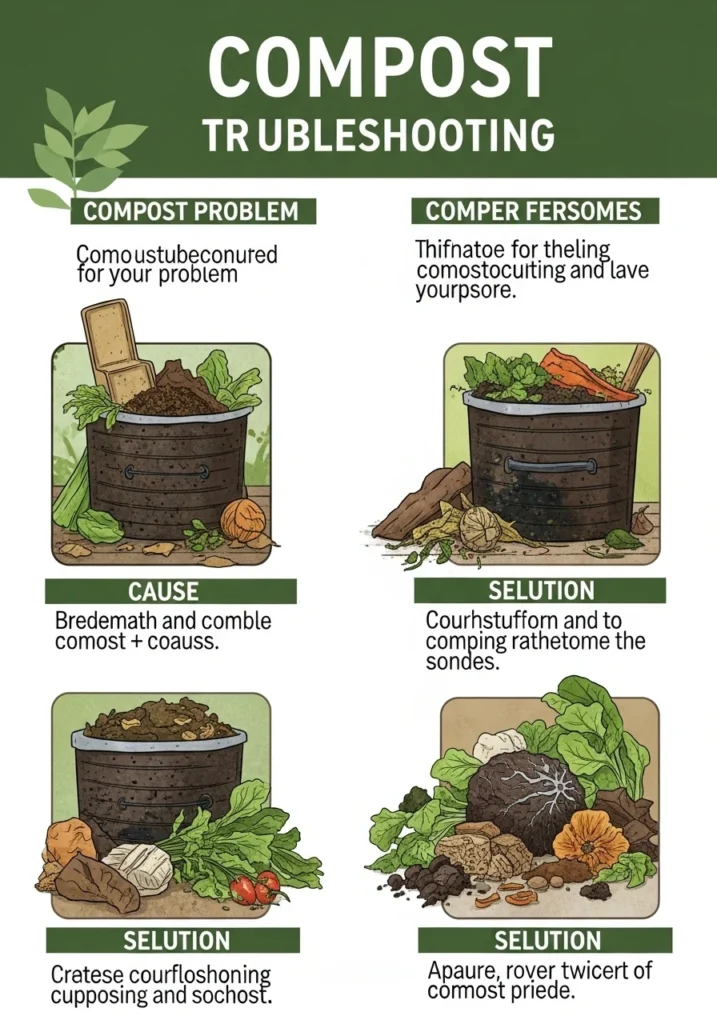 Common Composting Problems and How to Fix Them