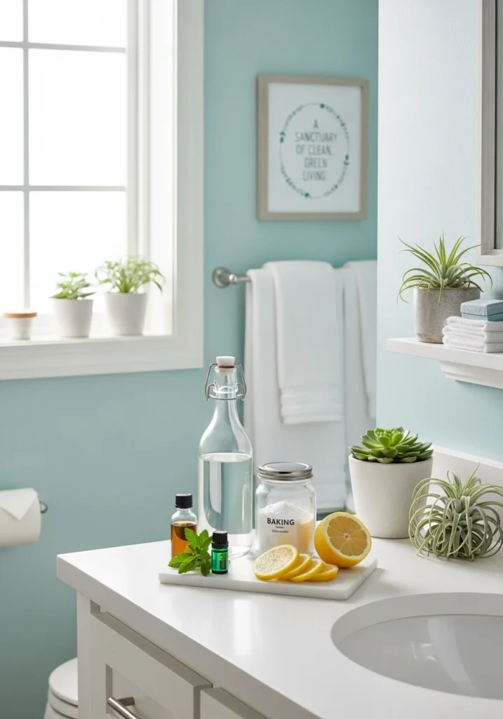 Conclusion (3) Conclusion summarizing key eco-friendly bathroom cleaning tips and sustainable practices