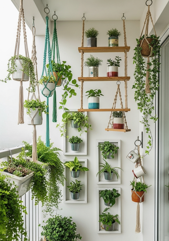 Creative Hanging Ideas for Small Balconies