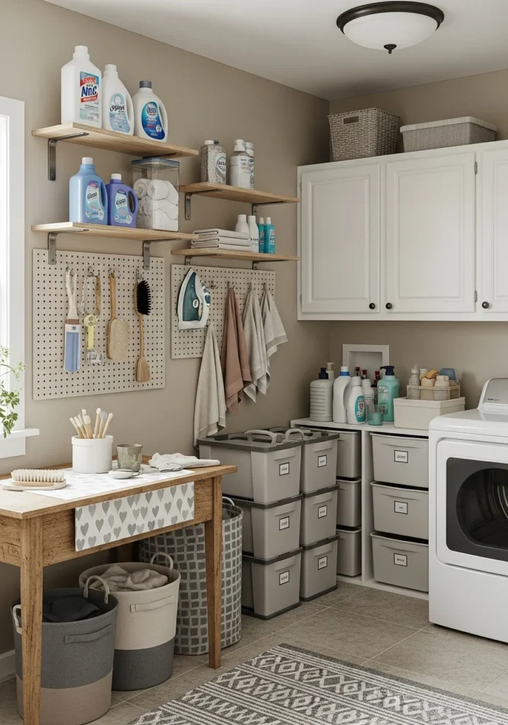 DIY Laundry Room Setup Ideas Creative DIY laundry room setup ideas for an organized and stylish space on a budget