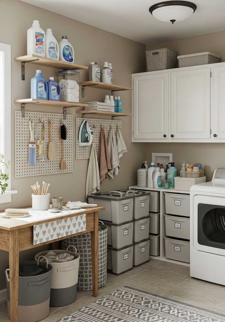 DIY Laundry Room Setup Ideas