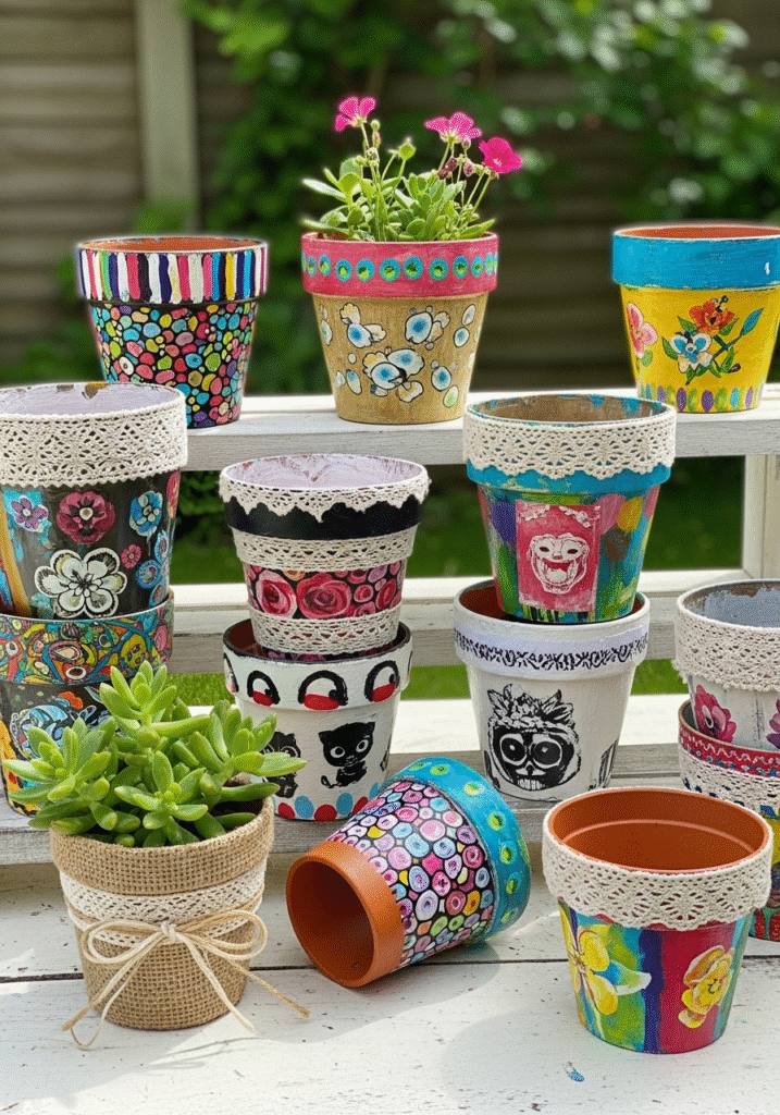 Decorating Your DIY Pots
