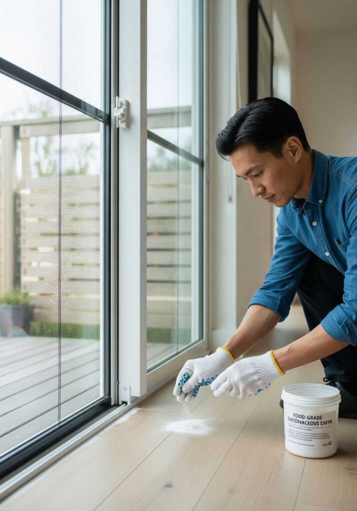 Diatomaceous Earth & Physical Barriers