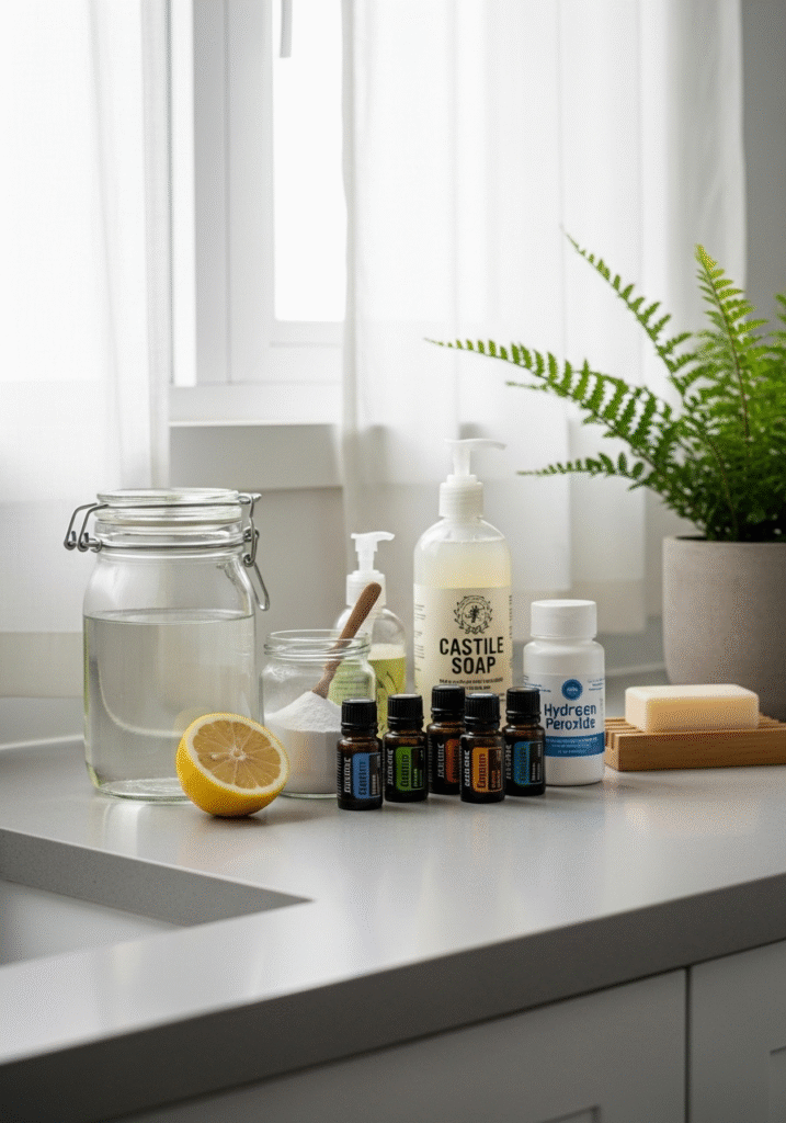 Essential Natural Ingredients for Bathroom Cleaning