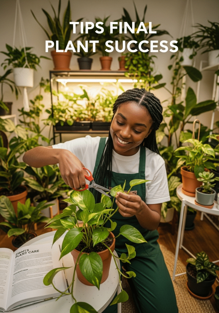 Final Tips for Indoor Plant Success