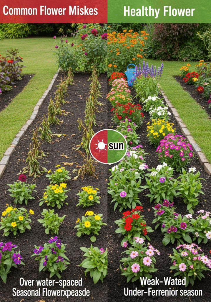 Flower Gardening Mistakes to Avoid