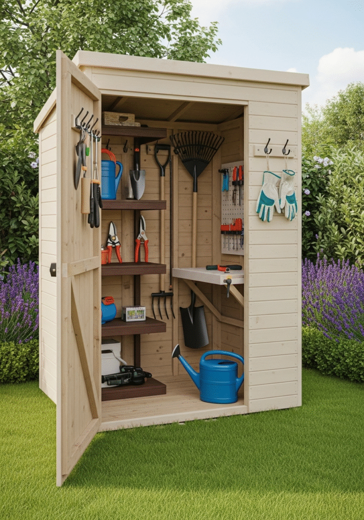 Garden Storage Shed or Tool Organizer