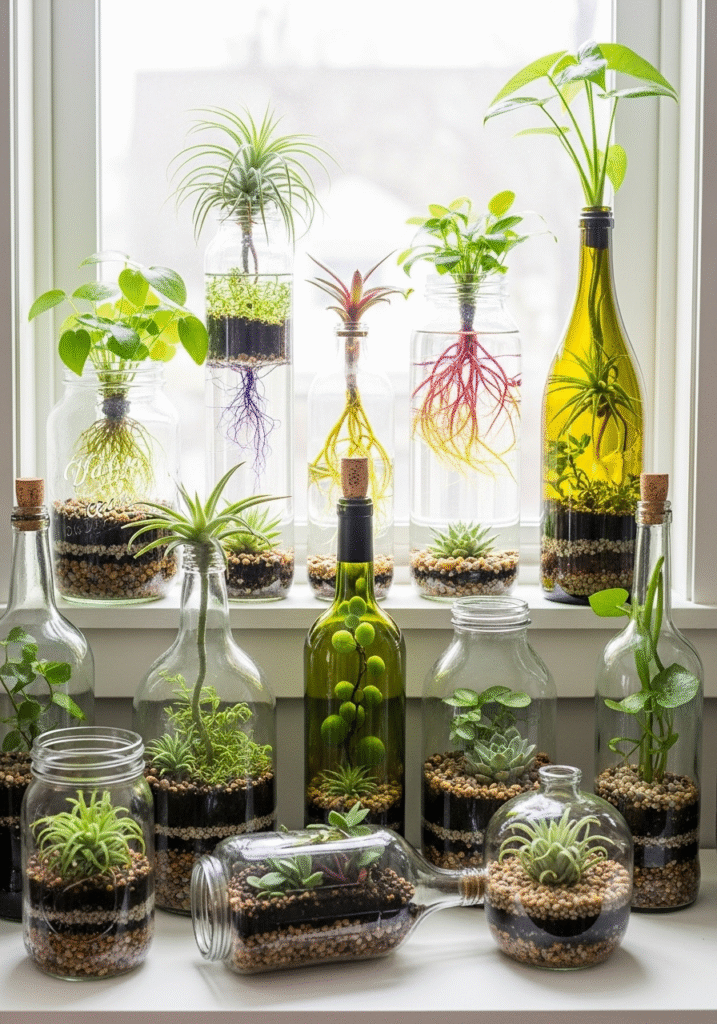 Glass Jars and Bottles