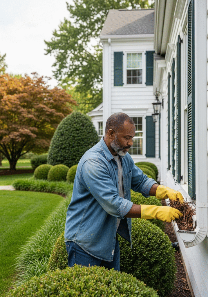 Inspect Exterior Drains and Gutters
