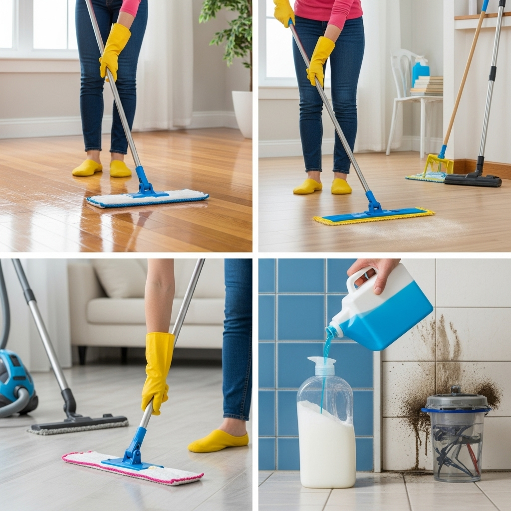 Mistakes to Avoid While Cleaning Floors