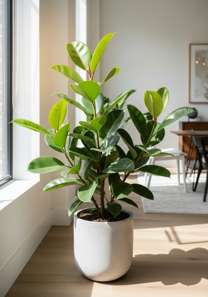 Rubber Plant (Ficus elastica)
