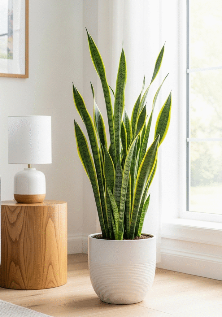 Snake Plant (Sansevieria trifasciata)