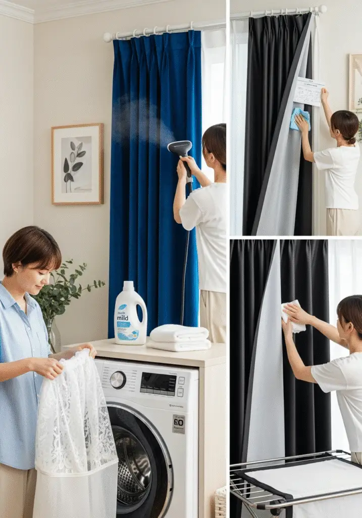 Special Tips for Delicate or Heavy Fabrics Care Tips for Washing and Maintaining Delicate and Heavy Curtain Fabrics Safely