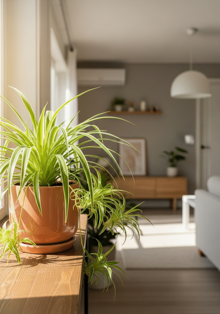 Spider Plant (Chlorophytum comosum)