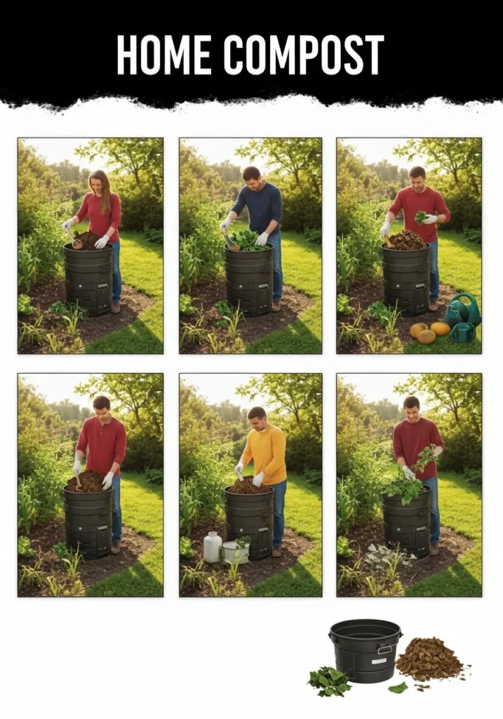 Step-by-Step Guide to Making Organic Compost at Home