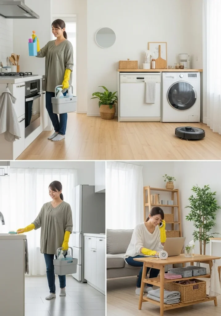 Time-Saving Tips for Working Moms Weekly deep cleaning add-ons to complement daily cleaning routines for a spotless home