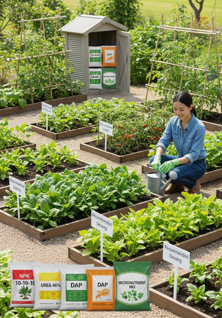 Top Chemical Fertilizers for Kitchen Gardens