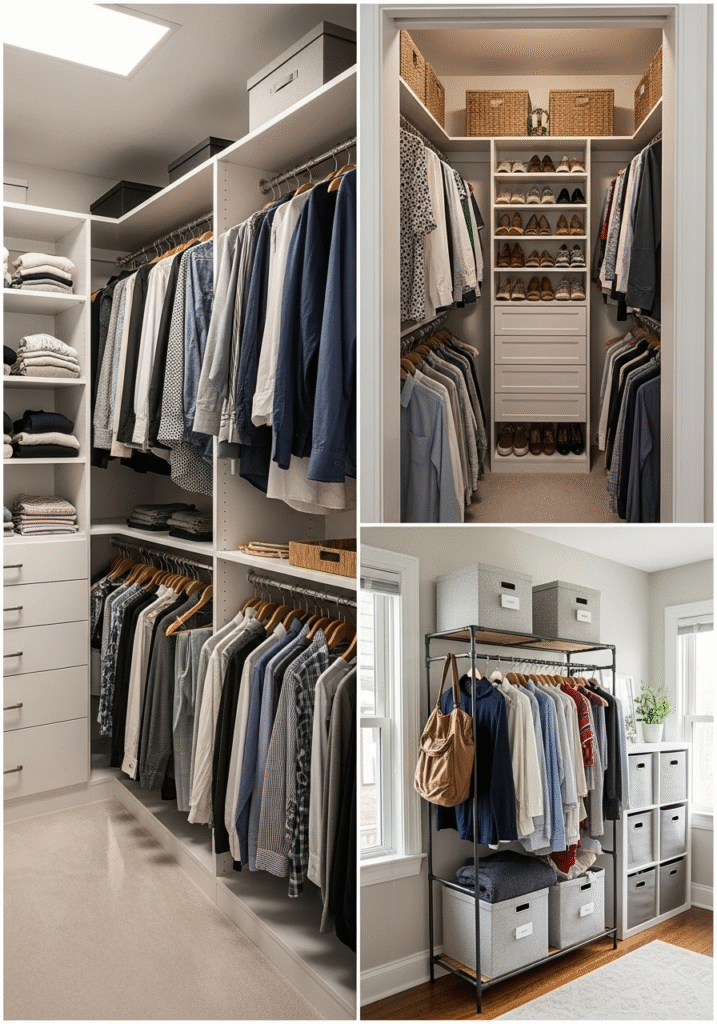 Types of Closets and Their Challenges