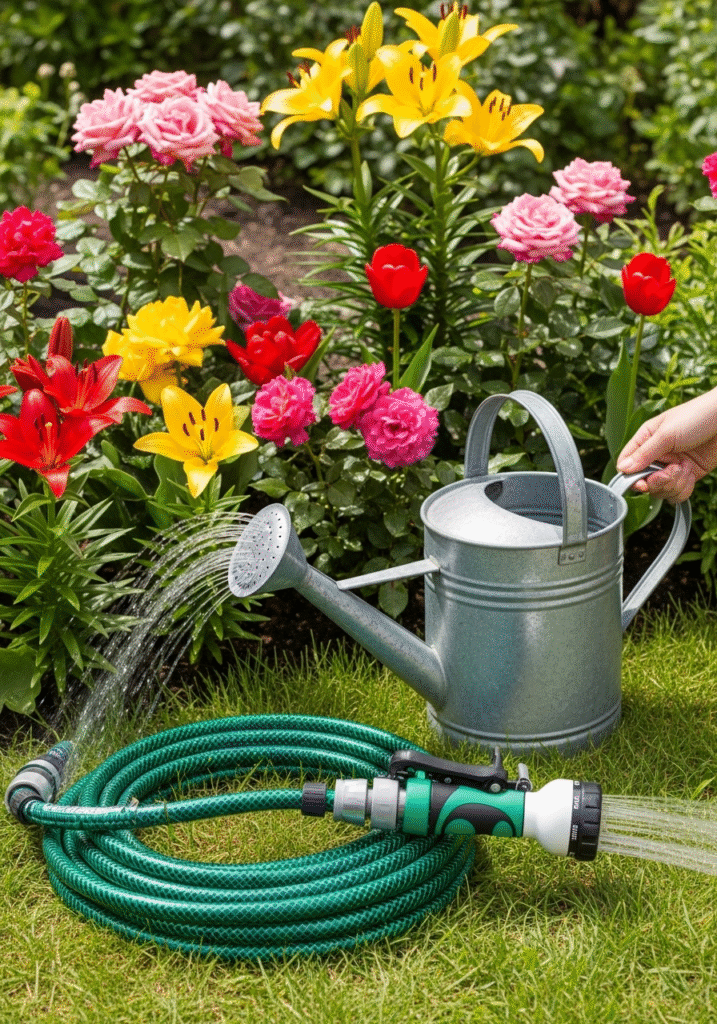 Watering Can or Garden Hose