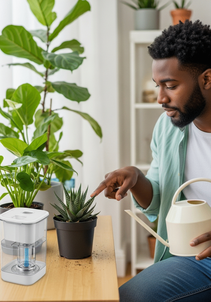 Watering Indoor Plants Correctly