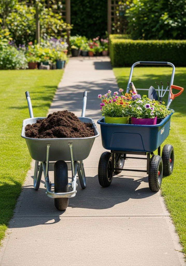 Wheelbarrow or Garden Cart