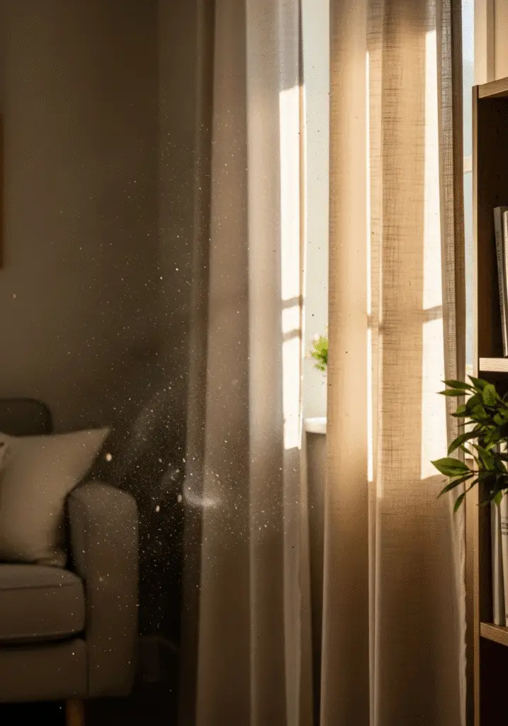 Why Clean Curtains Matter Importance of Clean Curtains for a Healthy Home Environment and Air Qualitynn