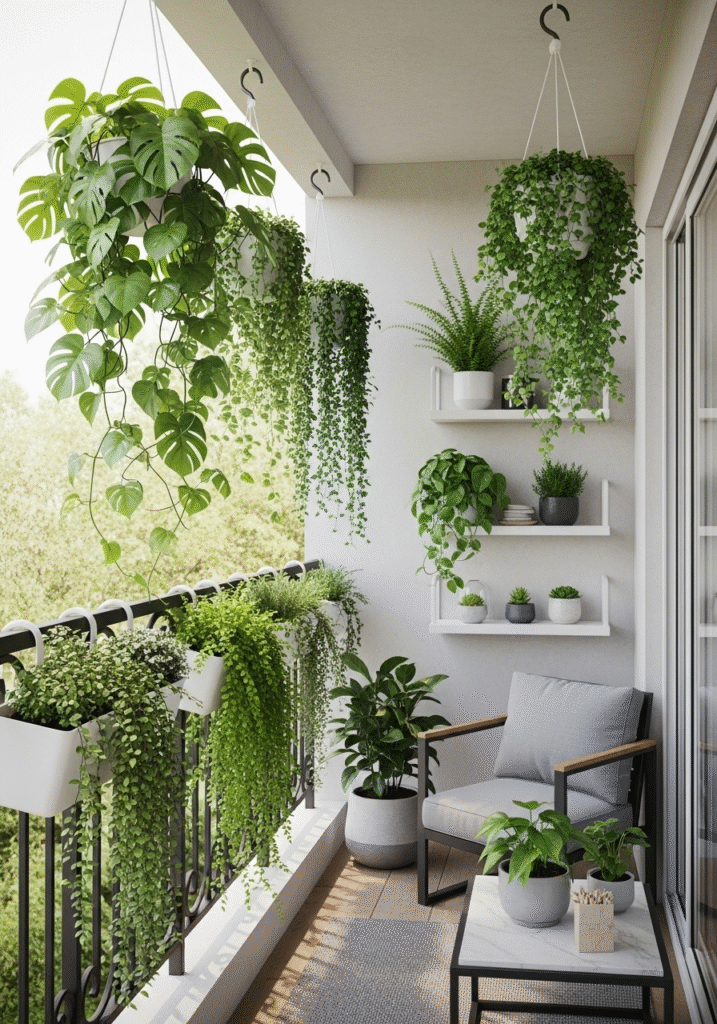 Why Hanging Plants Are Perfect for Balconies